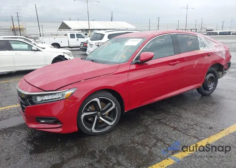 2018 Honda Accord Sport from USA, damaged, VIN 1HGCV1F38JA209859